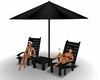 Animated beach chairs