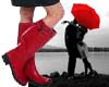 Red Welly Boots 2