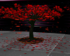 Red Tree w Falling Leave