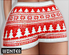 Knit Shorts PJs | Red