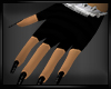DD-Gloves Black Spikes