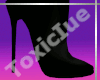 [T] Black Stiletto Boots
