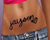 Jayson Belly Tattoo