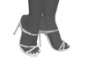 Heels stripe 1 white