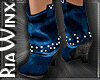 Wx:Cowgirl Boots BLUE