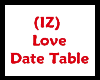 (IZ) Love Date Table