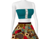 Dark Multi-Color Skirt