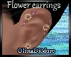 (OD) Flower earrings