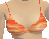 (PI) Orange bikini top