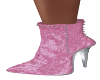 Cha-Pink Ankle Boots