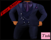 Blue Purple Tux
