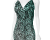 green Lace Gown NYE 