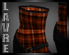 School Orange Plaid F