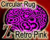 [Z]Retro Pink Rug