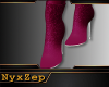 ! PINK GLITTER BOOTS