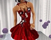 Salvia Red Sexy Dress