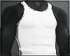 Muscle White Tank Top