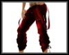 Red 3/4 Cargo Pants