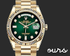green dial rollie