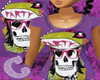 skull party lilac