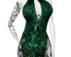 [L] Snake Suit Green