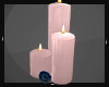 Pink Elegant Candles