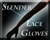 Slender Black Gloves
