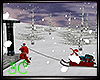 Couple Sled Pull+Kisses
