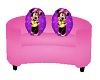 Minnie Mouse Love Seat