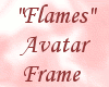 Flames avatar frame