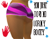 booty sticker