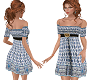 TF* Blue Belted Sundress