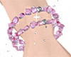 Rose quartz bracelets L