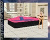 Pink And Black Hot Tub
