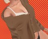open shirt+bra B.