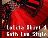 First Lolita Red Skirt 1