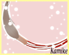 [K] Candy Cane Cow Tail