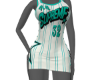 Q - SUPREME DRESS - TEAL