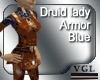 Druid Lady Armor Blue