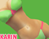 !~Green+Pink Bikini~!