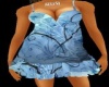 {LDA} Blue Design Dress
