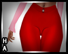 {HA} Vixen Pants Red - S