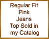 Women Pink Jeans RL