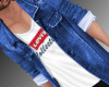 Jeans Jacket & T-shirt