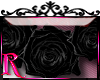 *R* Black Roses Sticker
