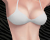 [R] White bikini top.