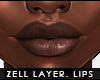 - zell lips layerable -