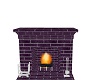 Purple Rain fireplace