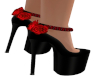 Red Rose Heels