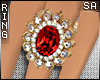 [SA] Ruby Indian Ring